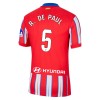 Oficiální Fotbalový Dres Atlético Madrid R. De Paul 5 Domácí 2024-25 pro Děti